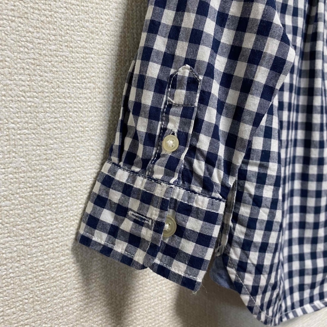 GAP(ギャップ)のGAP ギンガムチェック　シャツ　80cm キッズ/ベビー/マタニティのベビー服(~85cm)(シャツ/カットソー)の商品写真