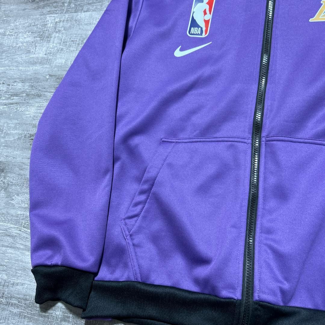 NIKE(ナイキ)の美品 NIKE ナイキ レイカーズ Lakers パーカー ジャージ 八村塁 S メンズのトップス(パーカー)の商品写真