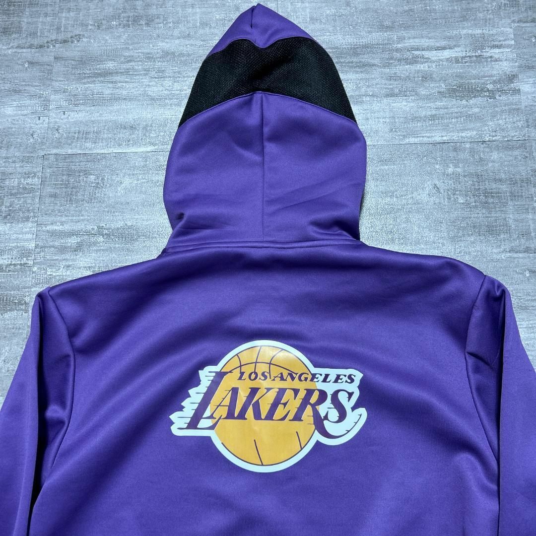 NIKE(ナイキ)の美品 NIKE ナイキ レイカーズ Lakers パーカー ジャージ 八村塁 S メンズのトップス(パーカー)の商品写真