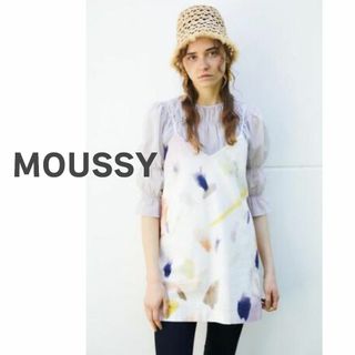 マウジー(moussy)のMOUSSY マウジー　キャミソール　チュニック　白　ホワイト　体型隠し(キャミソール)