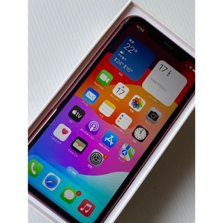 アップル(Apple)のiPhone 11  64GB  SIMフリー  BT100％  ❻(スマートフォン本体)