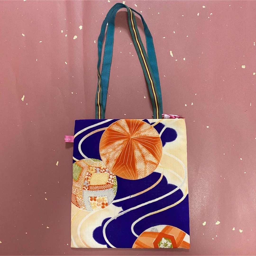昭和レトロ 和柄トートバッグB レディースのバッグ(トートバッグ)の商品写真