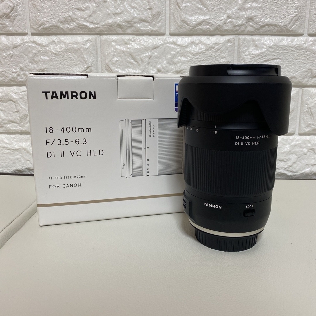 TAMRON(タムロン)のTAMRON レンズ  キヤノン用 18-400F3.5-6.3 DI2 VC  スマホ/家電/カメラのカメラ(その他)の商品写真