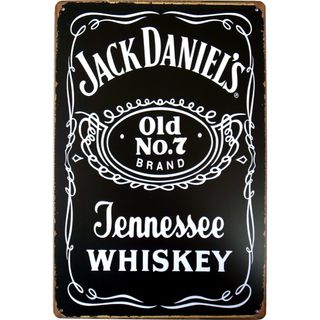 ジャックダニエル Jack Daniel's ブリキ看板(置物)