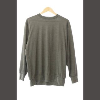 コモリ(COMOLI)のコモリ COMOLI 23SS サマー ウール 長袖 クルー ボーダー Tシャツ(Tシャツ/カットソー(七分/長袖))