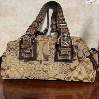 COACH - コーチ ローグ25 シグネチャー テキスタイル ジャカード COACH - コーチ ローグ25 シグネチャー テキスタイル ジャカード