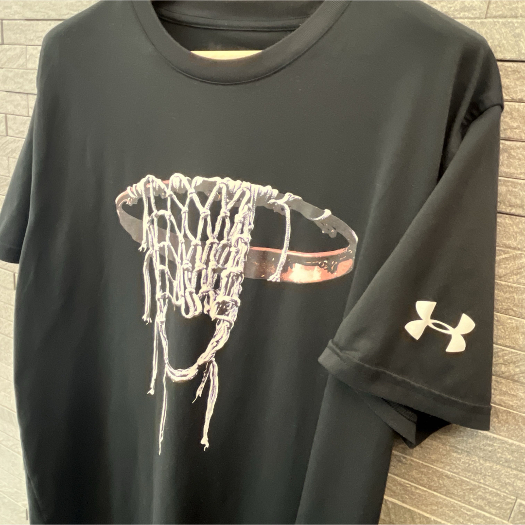 UNDER ARMOUR(アンダーアーマー)のアンダーアーマー メンズ 半袖Tシャツ トップス グレー XL ビッグプリント メンズのトップス(Tシャツ/カットソー(半袖/袖なし))の商品写真