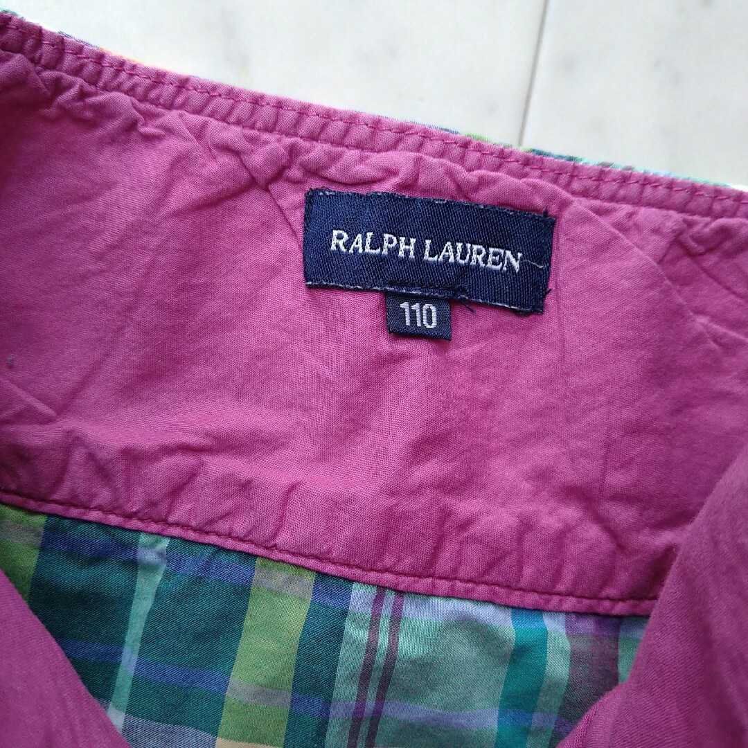 Ralph Lauren(ラルフローレン)のラルフローレン　☆　フリルスカート　110 キッズ/ベビー/マタニティのキッズ服女の子用(90cm~)(スカート)の商品写真