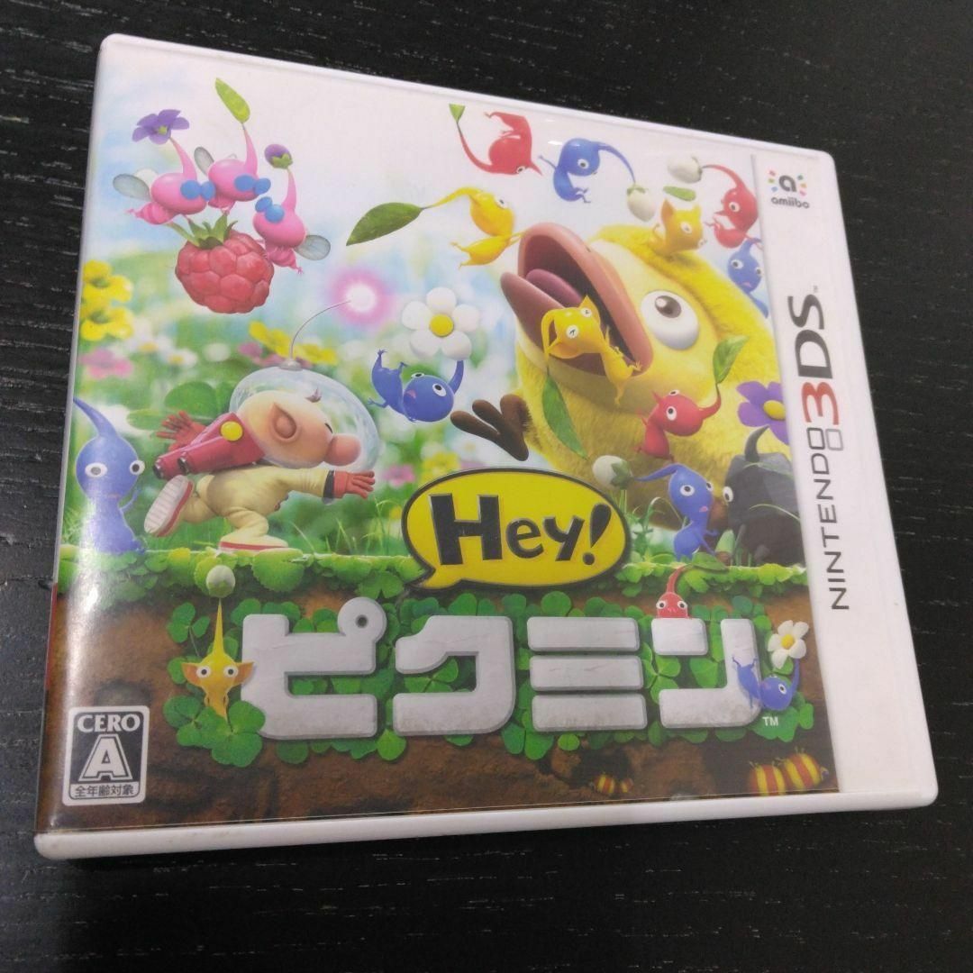 ニンテンドー3DS(ニンテンドー3DS)のHey!ピクミン エンタメ/ホビーのゲームソフト/ゲーム機本体(携帯用ゲームソフト)の商品写真