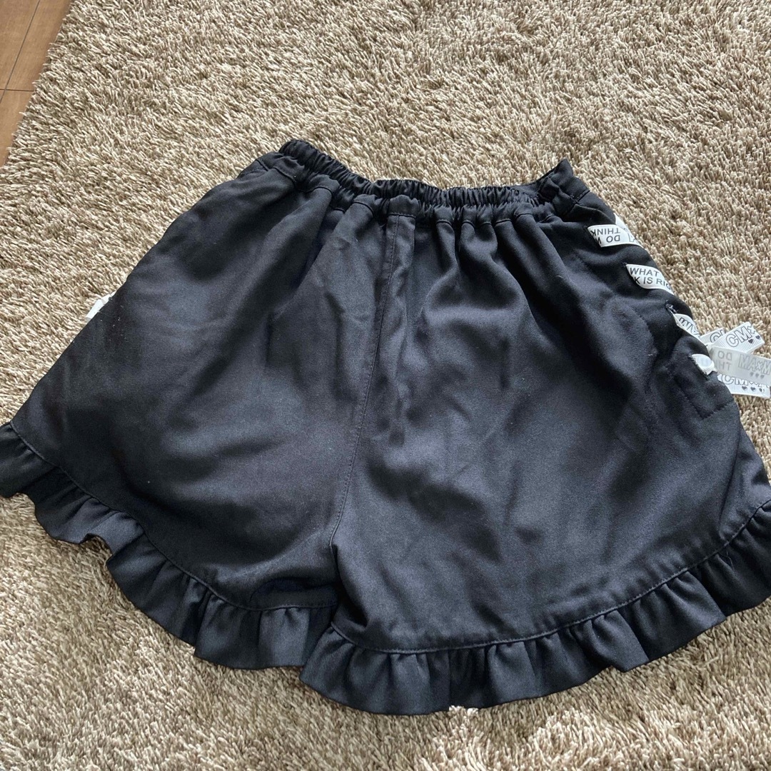 女の子キュロット　2点セット　130 キッズ/ベビー/マタニティのキッズ服女の子用(90cm~)(パンツ/スパッツ)の商品写真