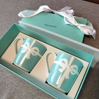 ティファニー(Tiffany & Co.)のティファニー　ペアマグカップ(グラス/カップ)