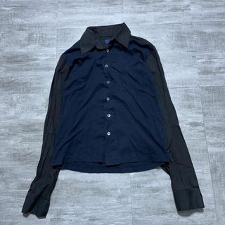 KENZO HOMME ケンゾー オム 切替 長袖シャツ L Y2K 00s(その他)