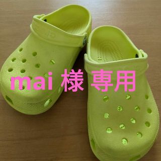 クロックス(crocs)のcrocs サンダル J2(サンダル)