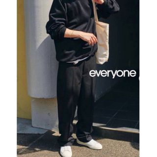 ワンエルディーケーセレクト(1LDK SELECT)のeveryone action slacks (BLACK) サイズL(スラックス)