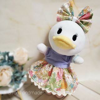 ディズニーぬいもーずコスチューム◎spring♡リボン&スカートset♡(キャラクターグッズ)