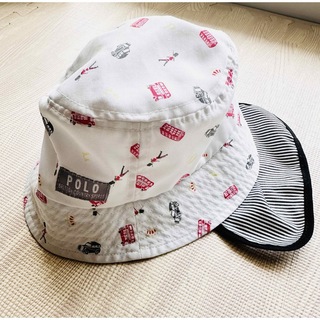 ポロ(POLO（RALPH LAUREN）)の★POLO Baby★ネックガード付き帽子★48センチ(帽子)
