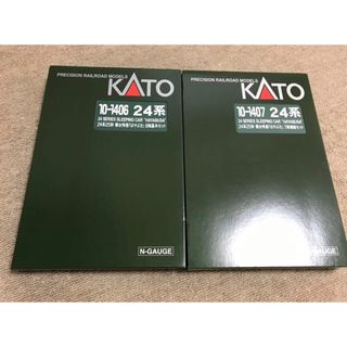 カトー(KATO`)のKATO JR24系「はやぶさ」基本＋増結　フルセット　極美品(鉄道模型)