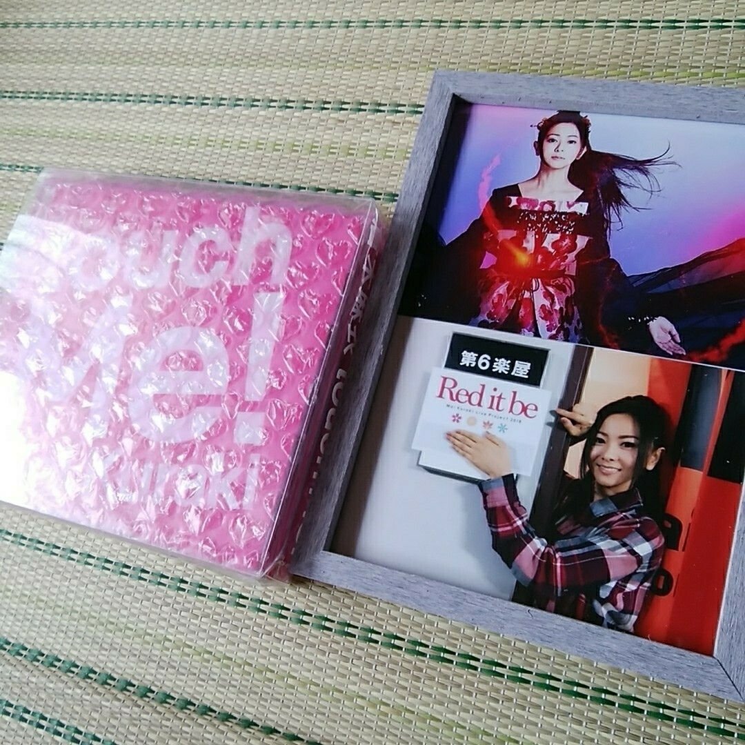 初回CD+DVD　倉木麻衣さん　ファン限定　touch　me　デジタルガラス付 エンタメ/ホビーのCD(ポップス/ロック(邦楽))の商品写真