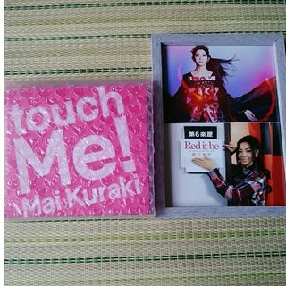 初回CD+DVD　倉木麻衣さん　ファン限定　touch　me　デジタルガラス付