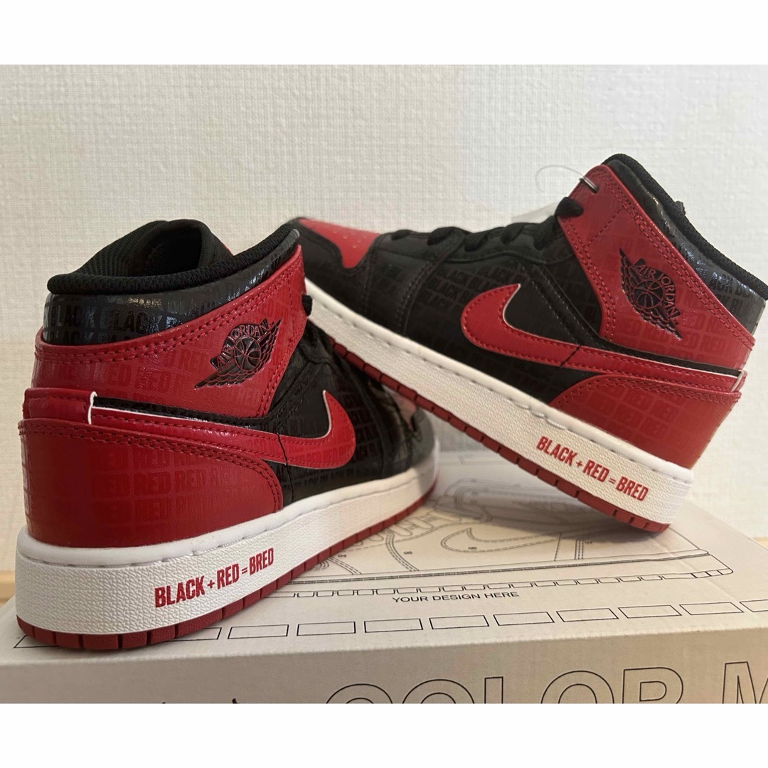 NIKE(ナイキ)のNIKE AIR JORDAN1 ナイキ ジョーダン1 DM9650 001 レディースの靴/シューズ(スニーカー)の商品写真