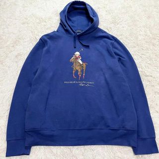 ポロラルフローレン(POLO RALPH LAUREN)の激レア　大きいサイズ　ポロラルフローレン★ ポロベア スウェットパーカー　2XL(パーカー)