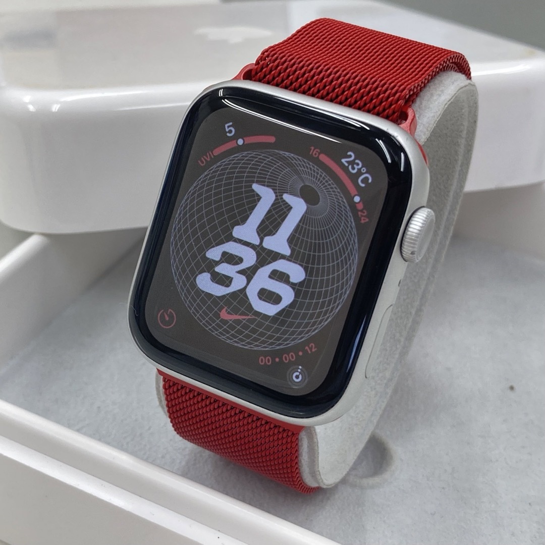 Apple Watch series5 44mm アップル NIKEシルバー Apple Watch series5 44mm アップル NIKEシルバー