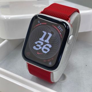 アップルウォッチ(Apple Watch)のApple Watch series5 44mm アップル NIKEシルバー(その他)