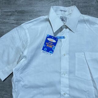 バーバリー(BURBERRY)のBURBERRY'S バーバリーズ 半袖シャツ 白 刺繍ロゴ C-TK83(Tシャツ/カットソー(半袖/袖なし))