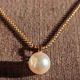 ミキモト(MIKIMOTO)の491 ミキモトパールネックレスK18YGイエローゴールド8.0mm(ネックレス)