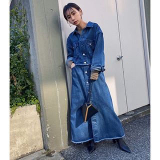 アメリヴィンテージ(Ameri VINTAGE)のAmeriVintage 4WAY DENIM DRESS COAT(Gジャン/デニムジャケット)