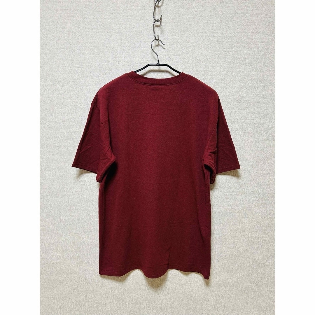 【US古着】 フロントプリントTシャツ(L / レッド系) メンズのトップス(Tシャツ/カットソー(半袖/袖なし))の商品写真