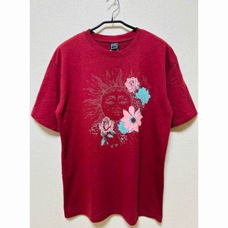 【US古着】 フロントプリントTシャツ(L / レッド系)(Tシャツ/カットソー(半袖/袖なし))