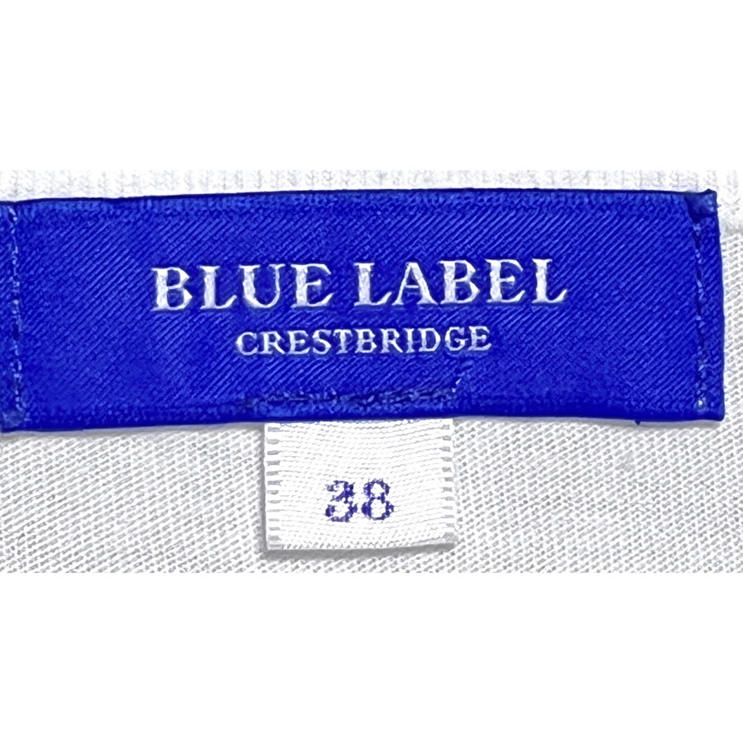 BLUE LABEL CRESTBRIDGE(ブルーレーベルクレストブリッジ)の匿名発送　美品　ブルーレーベルクレストブリッジ　プリントT サイズ38 レディースのトップス(Tシャツ(半袖/袖なし))の商品写真