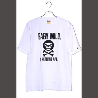 A BATHING APE - 未使用品 アベイシングエイプ MILO CROSSBONE TEE 半袖Tシャツ