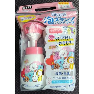 Biore - ビオレｕ　泡スタンプ ハンドソープ　限定BT21デザイン