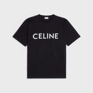 セリーヌ(celine)の新品 定番商品 CELINE セリーヌ ルーズ Tシャツ ブラック(Tシャツ(半袖/袖なし))