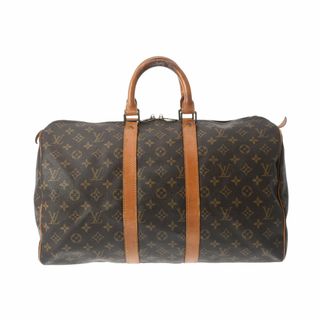 ルイヴィトン(LOUIS VUITTON)のルイヴィトン モノグラム キーポル 45 ボストンバッグ ブラウン(ボストンバッグ)