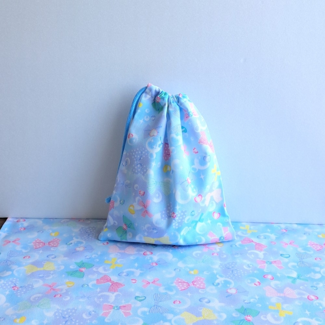 ランチョンマット 巾着セット 40✕50 ハンドメイド ハンドメイドの生活雑貨(キッチン小物)の商品写真
