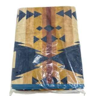 ペンドルトン PENDLETON タオル
 OVERSIZED JACQUARD SPA TOWEL SISKIYOU バスタオル ブランケット ブルー