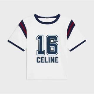 セリーヌ(celine)の新品 セリーヌ CELINE 16 ボクシー Tシャツ オフホワイト(Tシャツ(半袖/袖なし))