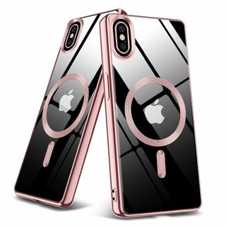 【サイズ:iPhoneX_色:ピンク】iPhone X ケース クリア 耐 薄型(その他)