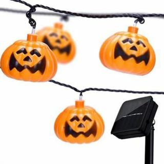 電光ホーム LED ハロウィン 飾り 電飾 かぼちゃ ライト 電池 USB ソー(ノーカラージャケット)