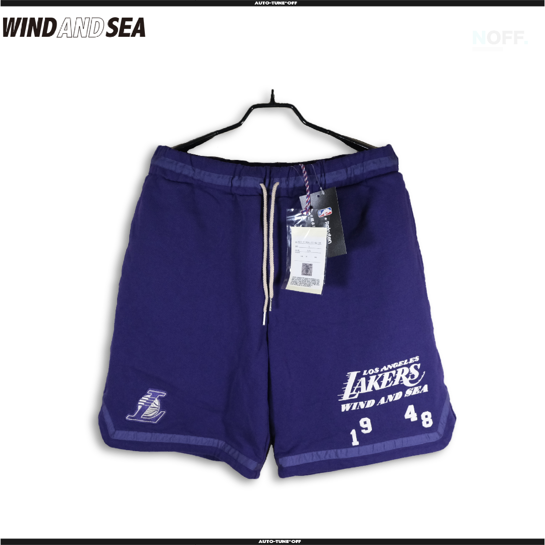 WIND AND SEA(ウィンダンシー)のWIND AND SEA NBA Sweat Shorts Pants LAL メンズのパンツ(ショートパンツ)の商品写真