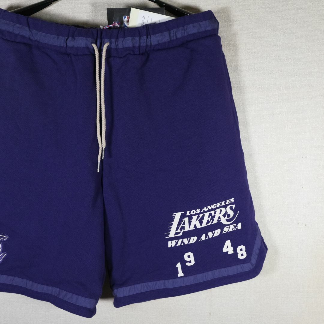 WIND AND SEA(ウィンダンシー)のWIND AND SEA NBA Sweat Shorts Pants LAL メンズのパンツ(ショートパンツ)の商品写真