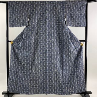 小紋 身丈160cm 裄丈65cm 正絹 美品 秀品 【中古】