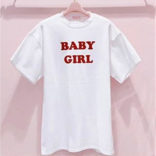 リルリリー(lilLilly)のlilLilly リルリリー BABY GIRL Tシャツ(Tシャツ(半袖/袖なし))