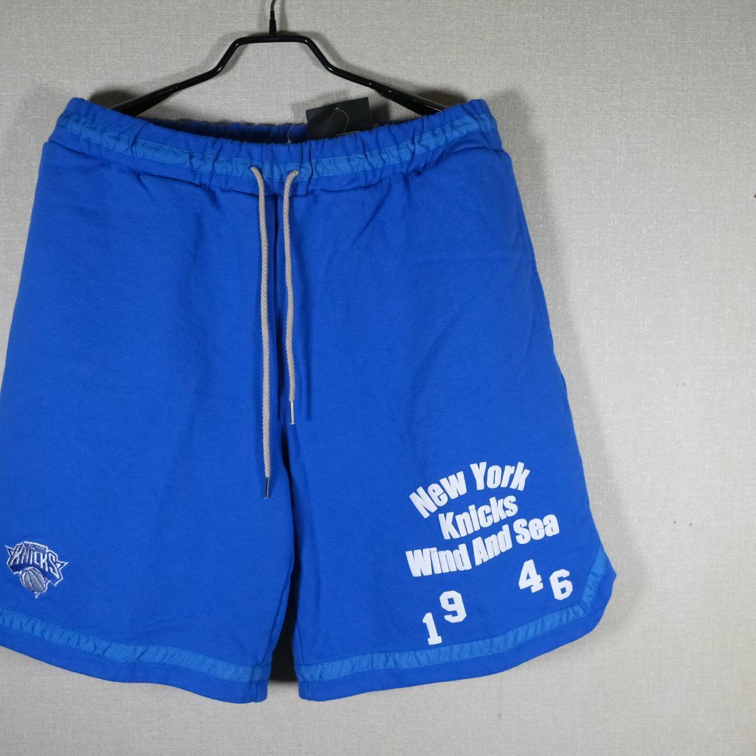WIND AND SEA(ウィンダンシー)のWIND AND SEA NBA Sweat Shorts Pants NYK メンズのパンツ(ショートパンツ)の商品写真