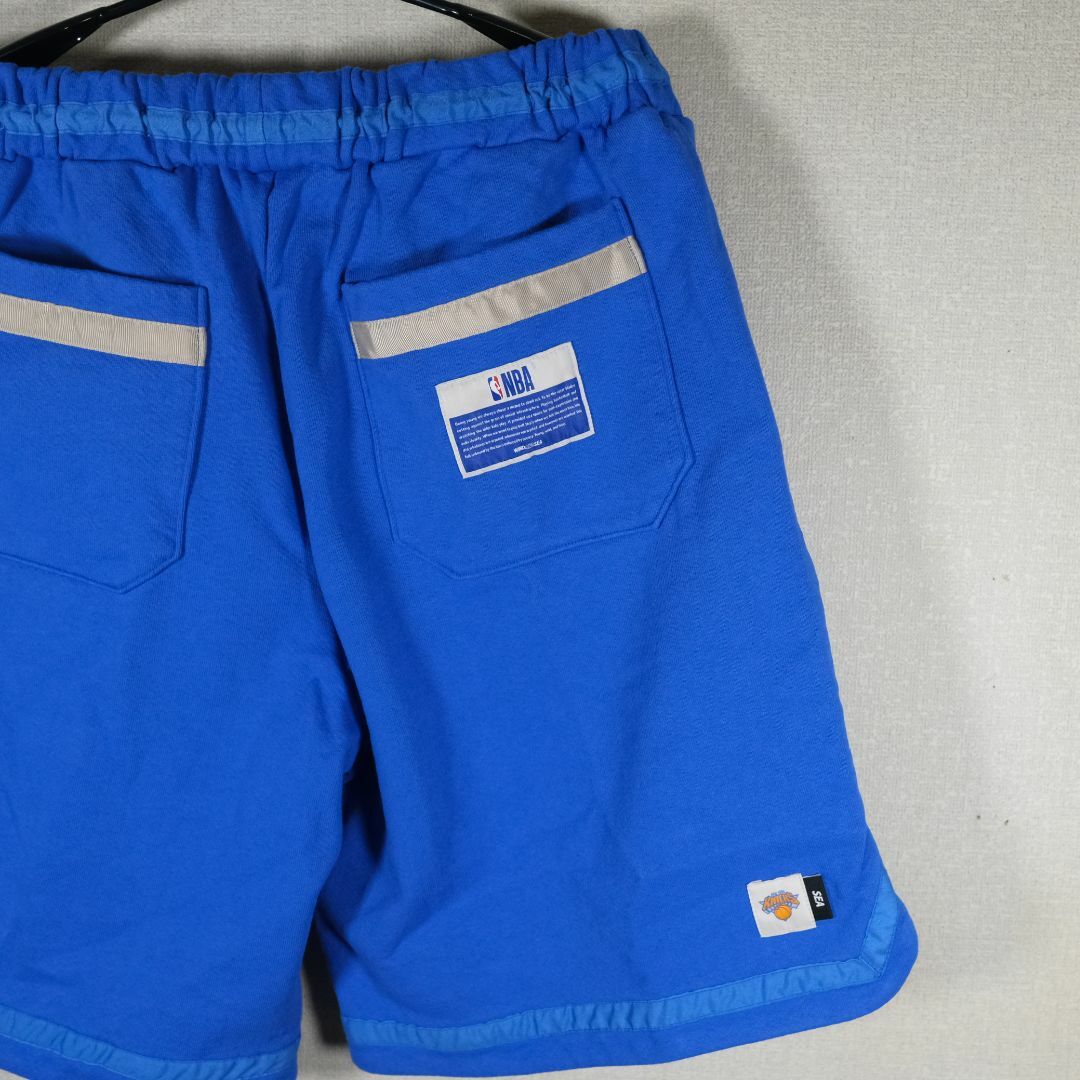 WIND AND SEA(ウィンダンシー)のWIND AND SEA NBA Sweat Shorts Pants NYK メンズのパンツ(ショートパンツ)の商品写真