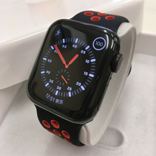 アップルウォッチ(Apple Watch)のApple watch series4 アップルウォッチ 40黒ステンレス(その他)