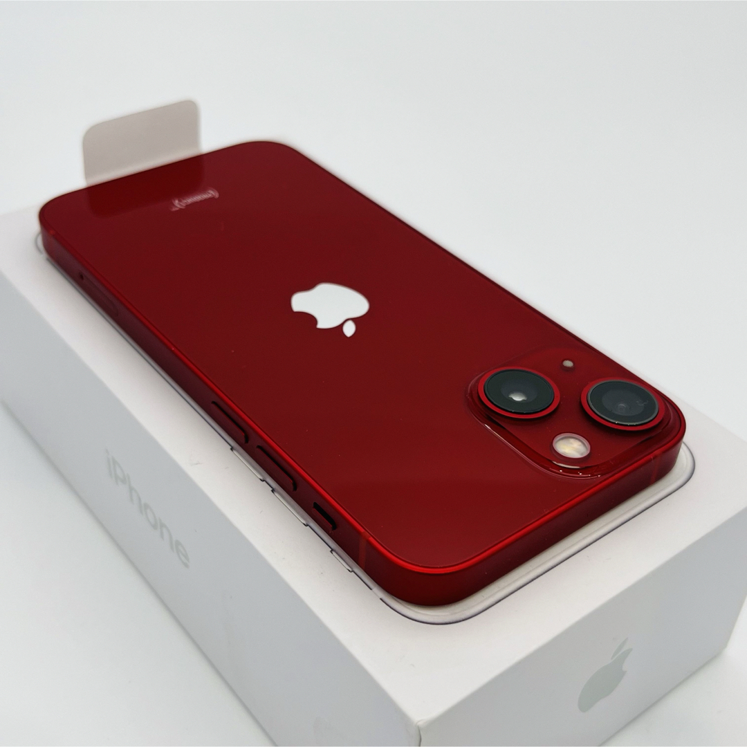 Apple(アップル)の未使用　iPhone 13 mini レッド　128 GB SIMフリー　本体 スマホ/家電/カメラのスマートフォン/携帯電話(スマートフォン本体)の商品写真